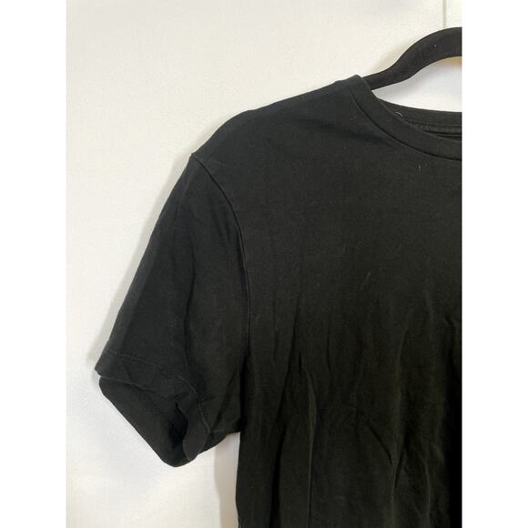 J CREW Men's Washed Short Sleeve Jersey Crew Neck BLK Size S - Picture 5 of 8